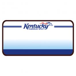 Creative Kentucky Licence Plate Vector Graphic Design | Cre8iveSkill