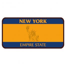 High Quality New York License Plate Vector Graphic Design | Cre8iveSkill