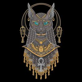 Quality Egyptian Goddess Bastet Digital Embroidery Desgin | Cre8iveSkill