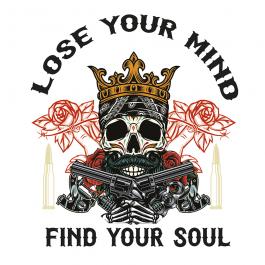Lose Your Mind Find Your Soul Vector Art | Cre8iveSkill
