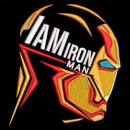 High Quality I Am Iron Man Embroidery Design | Cre8iveSkill High Quality I Am Iron Man Embroidery Design | Cre8iveSkill
