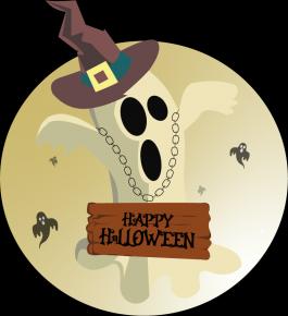 Halloween Ghost Vector Design  | Cre8iveSkill