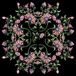 Top Notch Artistic Floral Embroidery Pattern | Cre8iveSkill