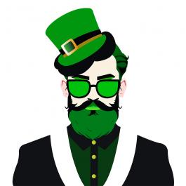 St Patrick Vector Graphic Design | Cre8iveSkill