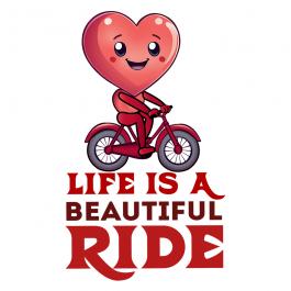 High Quality Life Is Beautiful Ride Vector Design | Cre8iveSkill