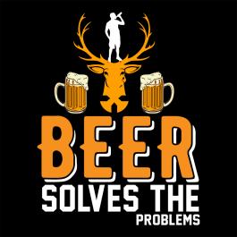 Get High-Quality Beer Solves The Problems Vector Design | Cre8iveSkill Get High-Quality Beer Solves The Problems Vector Design | Cre8iveSkill