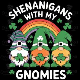Shenanigans With My Gnomies St Patricks Day vector design | Cre8iveskill Shenanigans With My Gnomies St Patricks Day vector design | Cre8iveskill