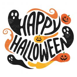 Happy Halloween Boo Vector Design-Cre8iveskill