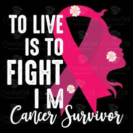 High Quality Cancer Survivor Vector Graphic Design | Cre8iveSkill