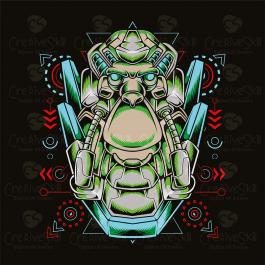 Mecha Monkey Vector Graphic Design | Cre8iveSkill