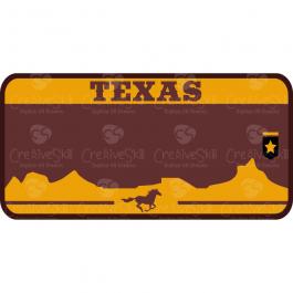 Texas License Plate Vector Graphic Design | Cre8iveSkill Texas License Plate Vector Graphic Design | Cre8iveSkill