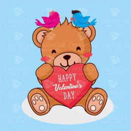 Happy Valentine's Day Vector Art Design | Cre8iveSkill