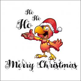 Ho Ho Ho Merry Christmas Parrot Vector Designs | Cre8iveSkill
