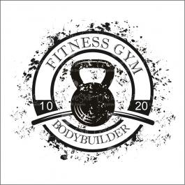 Fitness Gym Typography Vector Graphic Design | Cre8iveSkill