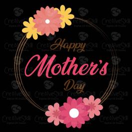 Mother’s Day Floral Vector Art | Cre8iveSkill