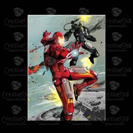 Iron Man Vector Art Design | Cre8iveSkill