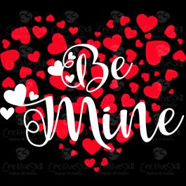 Be Mine Heart Vector Art Design | Cre8iveSkill Be Mine Heart Vector Art Design | Cre8iveSkill