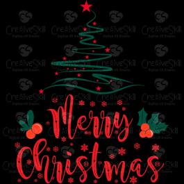 Merry Christmas Vector Graphic Design - Cre8iveSkill Merry Christmas Vector Graphic Design - Cre8iveSkill