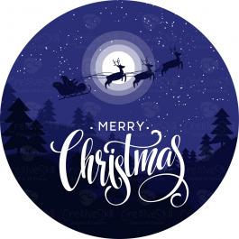 Merry Christmas Digitized Embroidery Design - Cre8iveSkill Merry Christmas Digitized Embroidery Design - Cre8iveSkill
