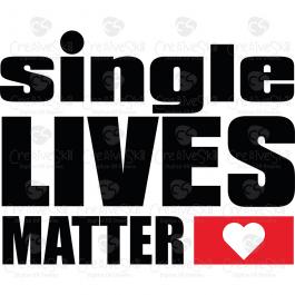 Single Lives Matter Vector Graphic Design - Cre8iveSkill