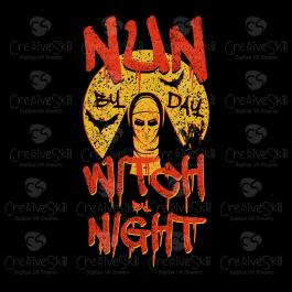 Scary Halloween Witch Vector Graphic Design - Cre8iveSkill