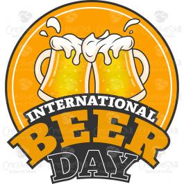 Intrenational Beer Day Vector Design - Cre8iveSkill Intrenational Beer Day Vector Design - Cre8iveSkill