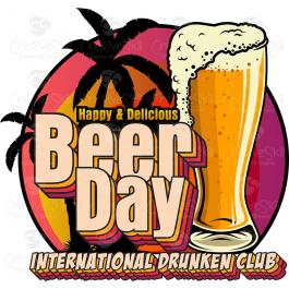 Happy Beer Day Vector Art Design - Cre8iveSkill