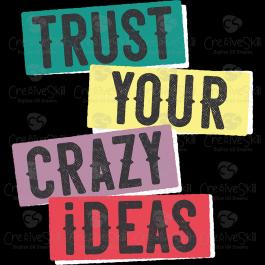 Crazy Ideas Vector Art Design