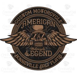 Vector Design: American Legends Motorcycle