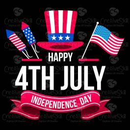 Vector Art: Happy 4th Of July