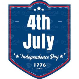 Vector Art 4th of July USA Independence Day