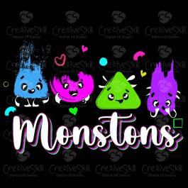 Monsters Vector Design
