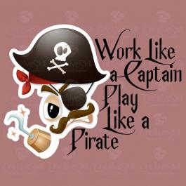 Pirate Vector Art Design | Cre8iveSkill