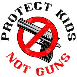 Vector Art: Protect Kids Not Gun - Cre8iveskill