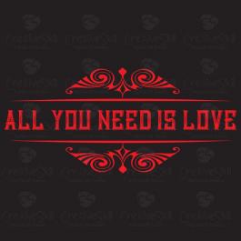 Cre8iveSkill's Valentine's Day Vector Art All You Need Is Love