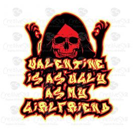 Ugly Anti Valentine Vector Art