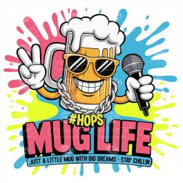 Mug Life Rapstar Vector Design - Cre8iveskill Mug Life Rapstar Vector Design - Cre8iveskill