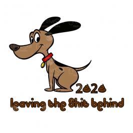 Leaving The Shit Behind Dog Vector Graphics | Cre8iveSkill