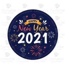 Happy New Year 2021 Vector Graphics  Cre8iveSkill
