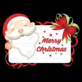 Santa With Board  Vector Art & Graphics  Cre8iveSkill