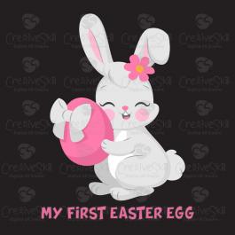 My First Easter Egg | Vector graphics | Cre8iveSkill