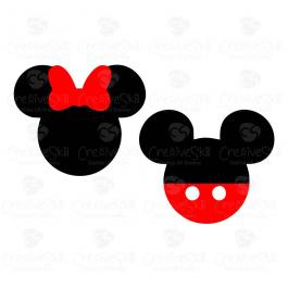 Micky And Mini| Vector Art Graphics | Cre8iveSkill
