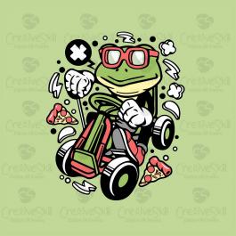 Crazy Frog  Vector art &amp; Graphics  Cre8iveskill