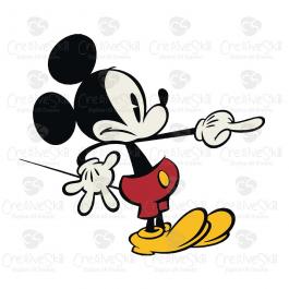 Frightened Mickey Mouse - Vector art Graphics  Cre8iveSkill