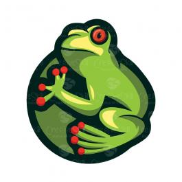 FROG MASCOT Vector Graphic- Cre8iveskill
