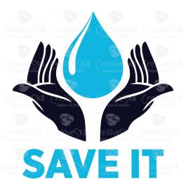 Save Water | Vector Art &amp; Graphics | Cre8iveSkill