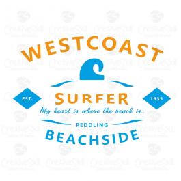 West Coast | Vector art Graphics | Cre8iveskill