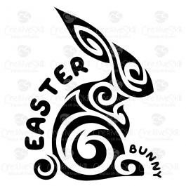 Bunny Tatoo  Easter Vector art &amp; Graphics Cre8iveSkill