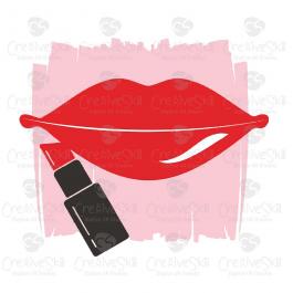 Lipstick Vector Art Design - Cre8iveSkill