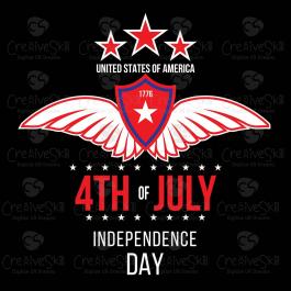 4th Of July Vector Art Graphics
